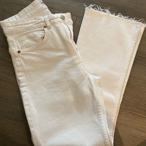 Zara White Jeans